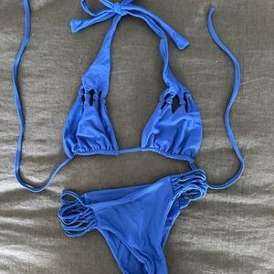 Women’s MIKOH Vibrant Blue Bikini Set